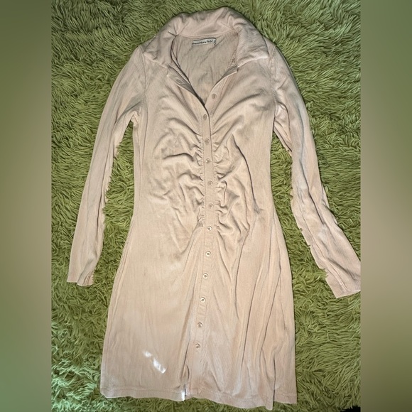 Abercrombie & Fitch Knit Shirt Dress - Picture 2 of 7